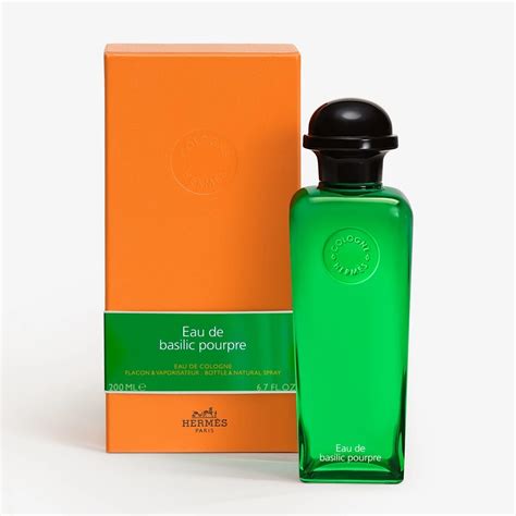 hermès eau d hermes|hermes eau de basilic pourpre.